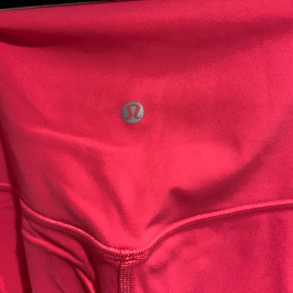 Lululemon Bright Pink Leggings